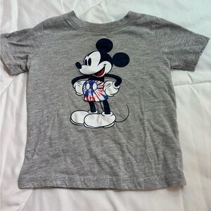 18 months Disney Mickey Mouse Gray Short Sleeve Tee